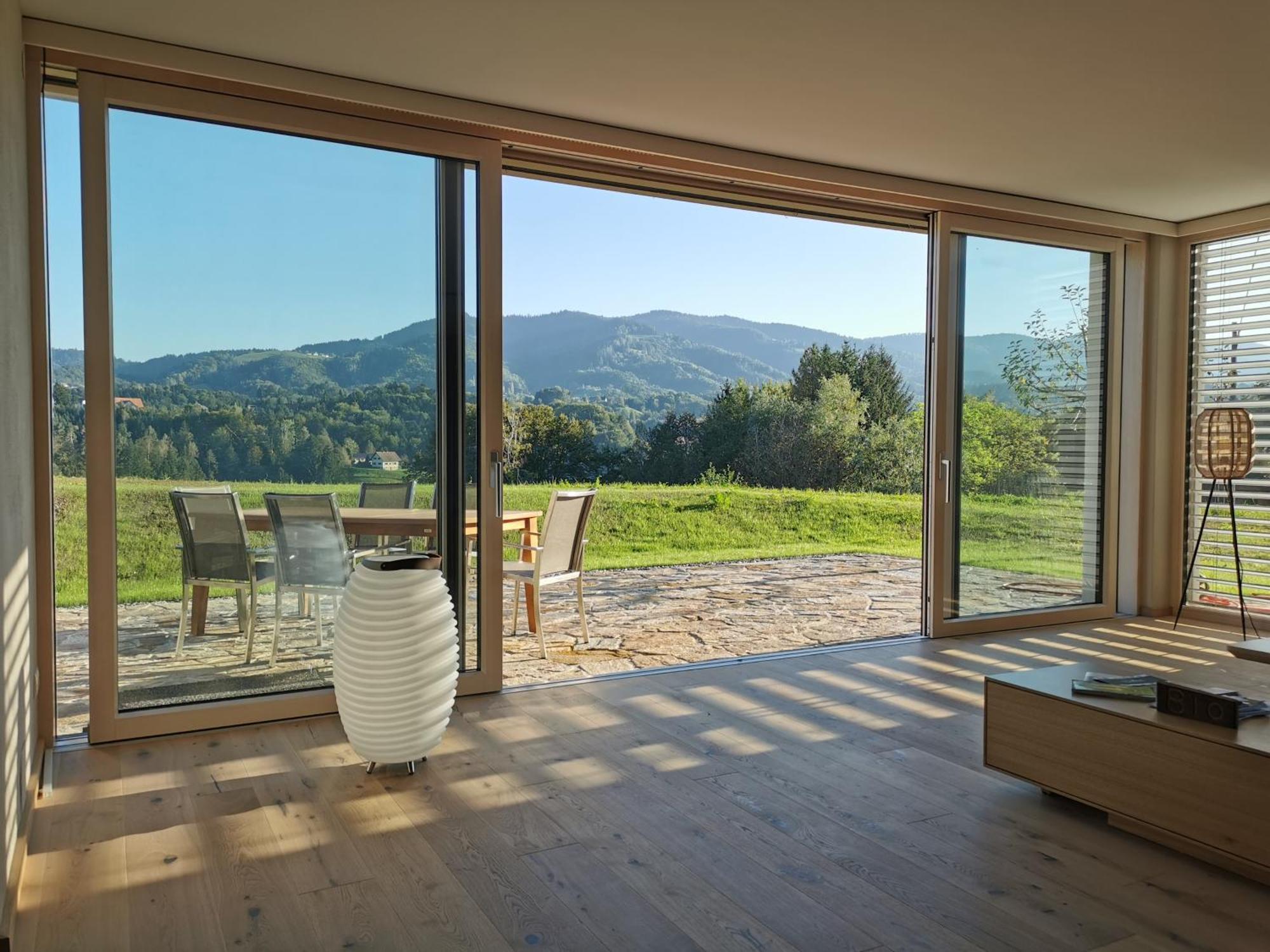 Traumhaftes Ferienhaus am Lateinberg - 8455 Eibiswald Südsteiermark Villa Kültér fotó