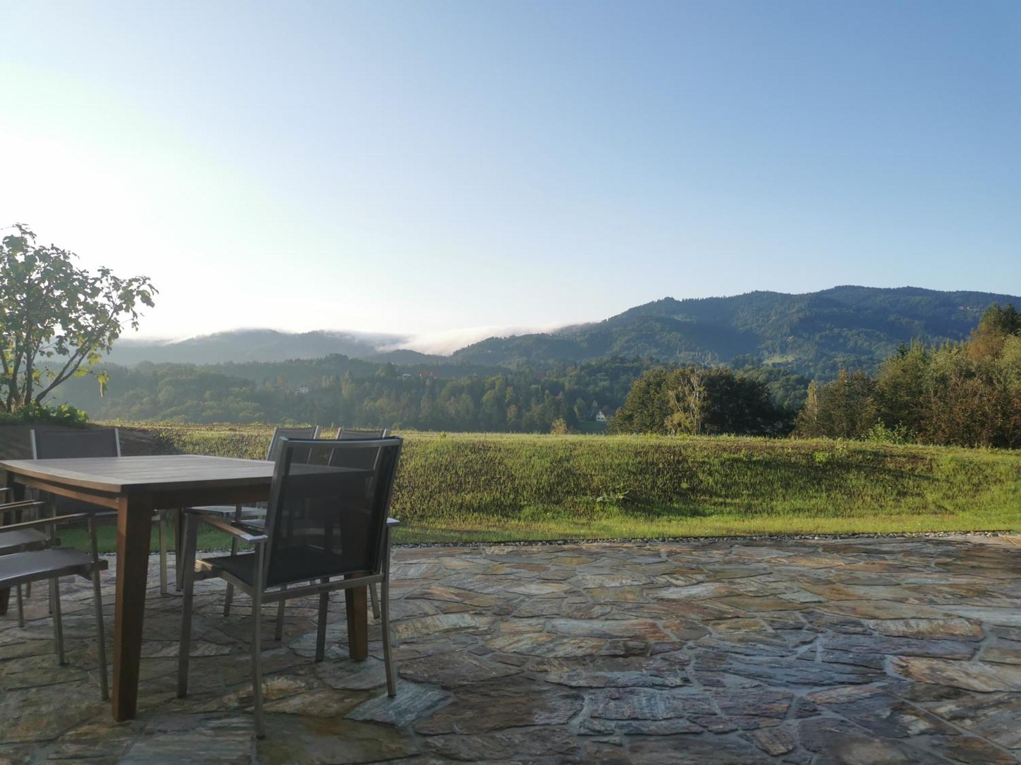 Traumhaftes Ferienhaus am Lateinberg - 8455 Eibiswald Südsteiermark Villa Kültér fotó